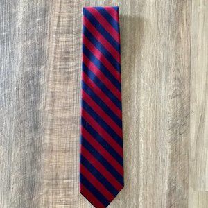 {Brooks Brothers} red and blue silk tie